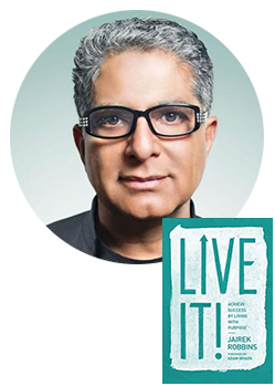 Deepak Chopra, who endorsed Live It!