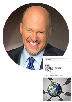 Jim Cramer, who endorsed The Disruptors' Feast